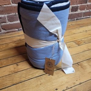 Brand New Levi's X Target 50"x60" Sherpa-Backed Blue Throw